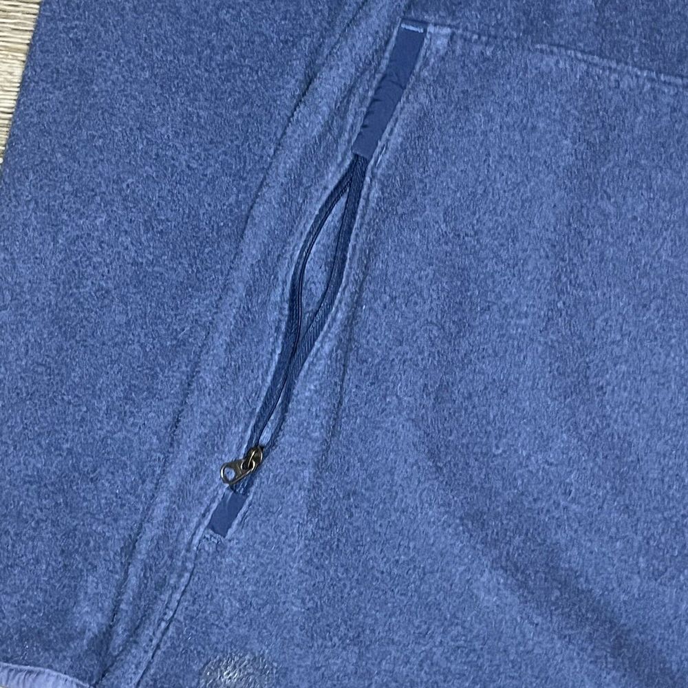 The North Face Womens Canyonland Pullover Hoodie Lrg Blue Thermal Fleece Jacket - Picture 5 of 11